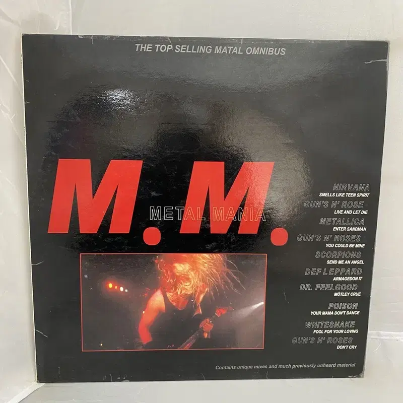 METAL MANIA  LP / AA3400