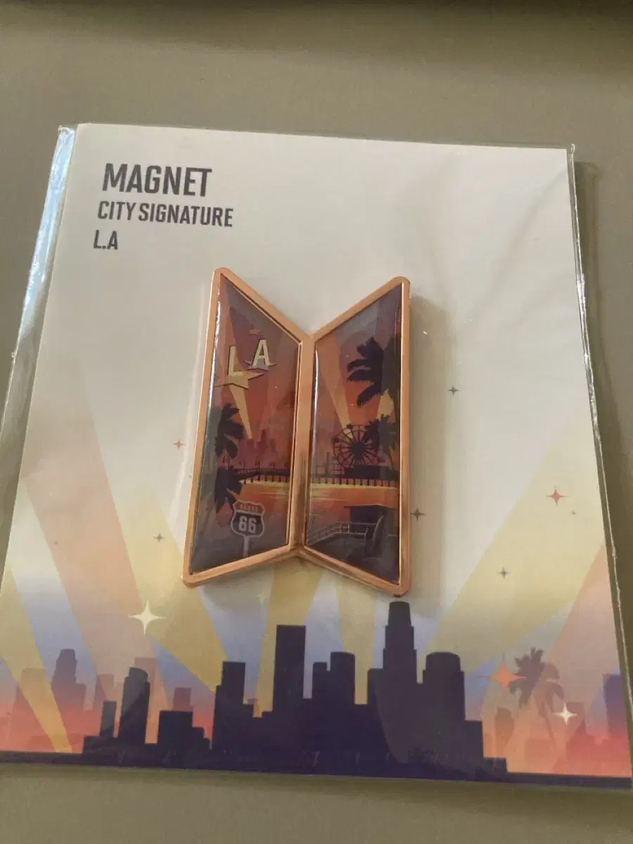 BTS pop up LA Magnet