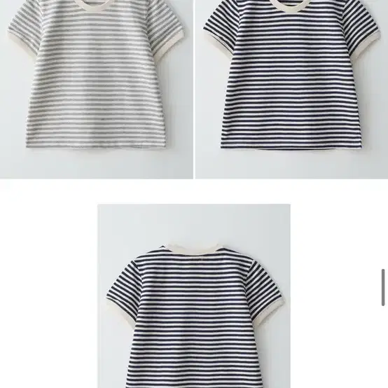 유라고 스트라이프 Heather stripe t-shirt