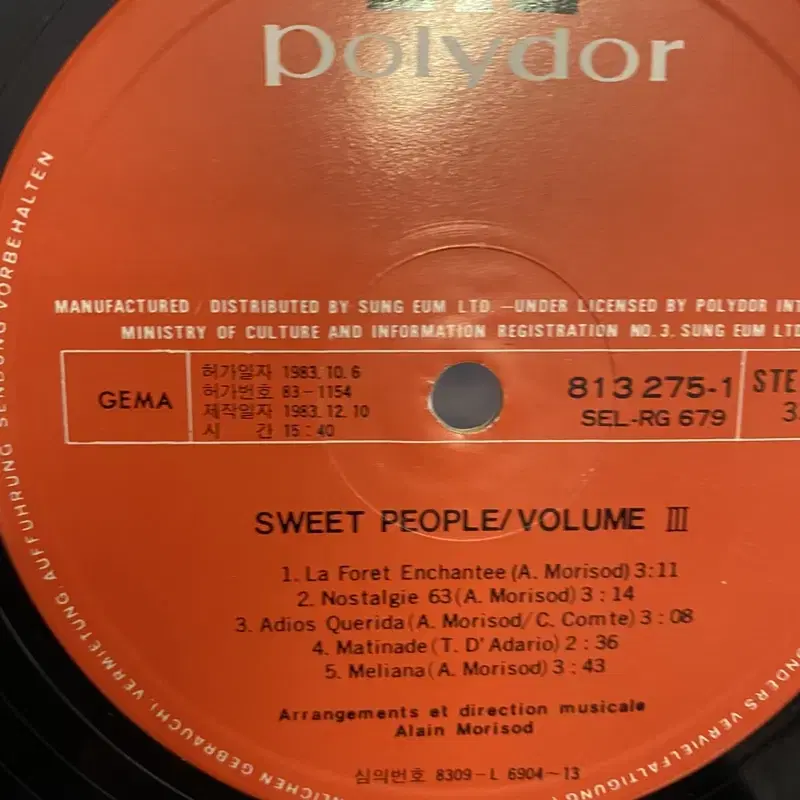 SWEET PEOPLE LP / AA3439