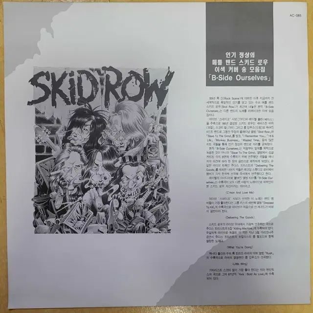 스키드로우 - B-Sides Ourselves (개봉, LP)