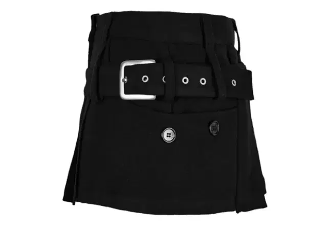 Cerric 세릭 buckle micro mini skirt 1사이즈