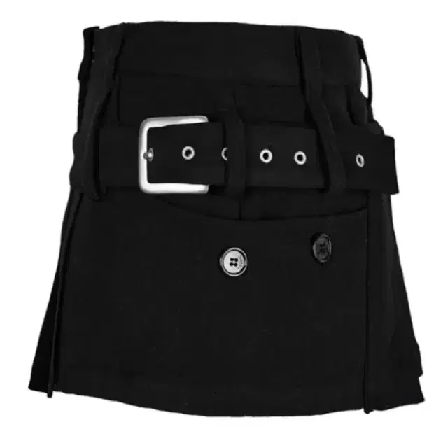 Cerric 세릭 buckle micro mini skirt 1사이즈