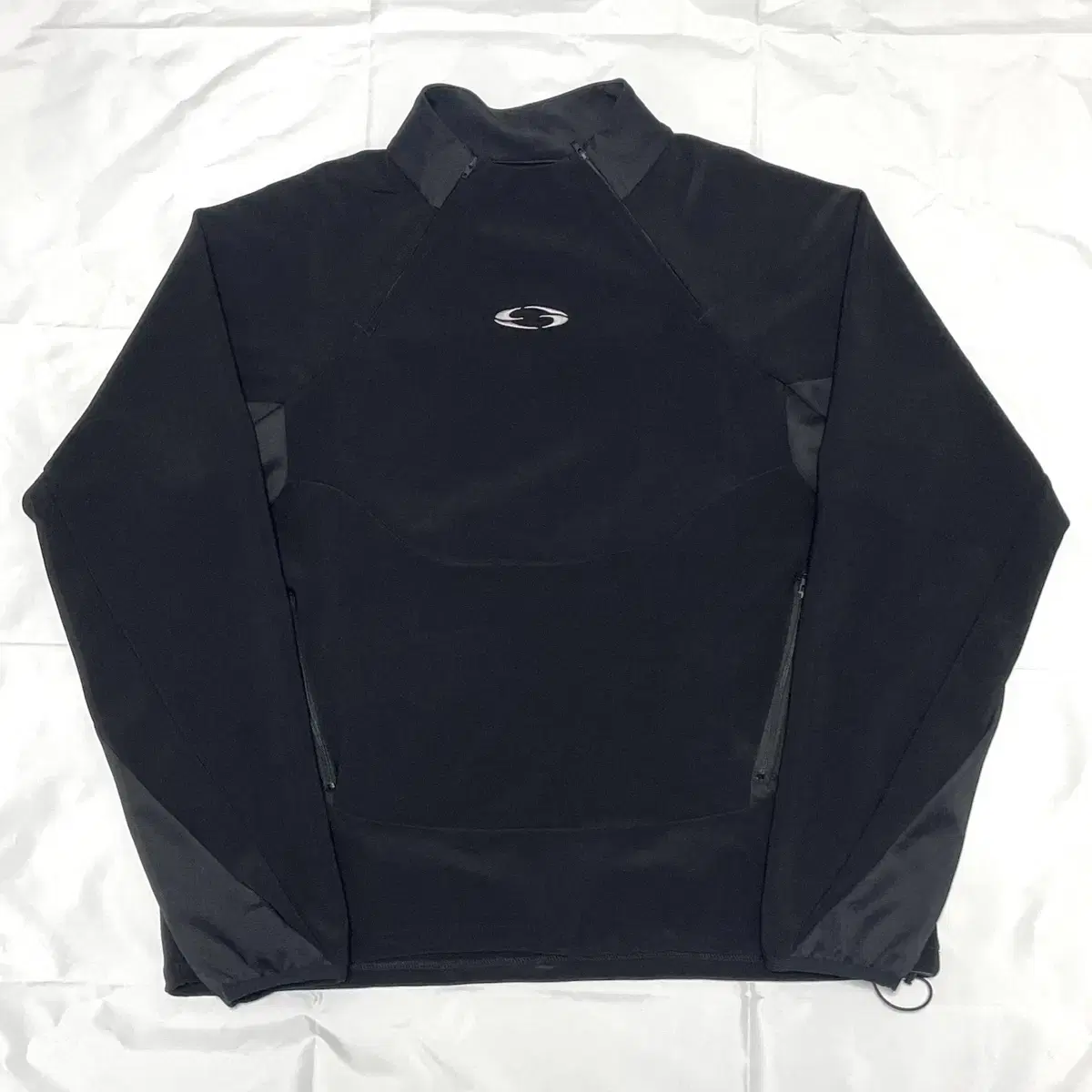 Grails Half Zip Pullover Black 1 Size New half zip