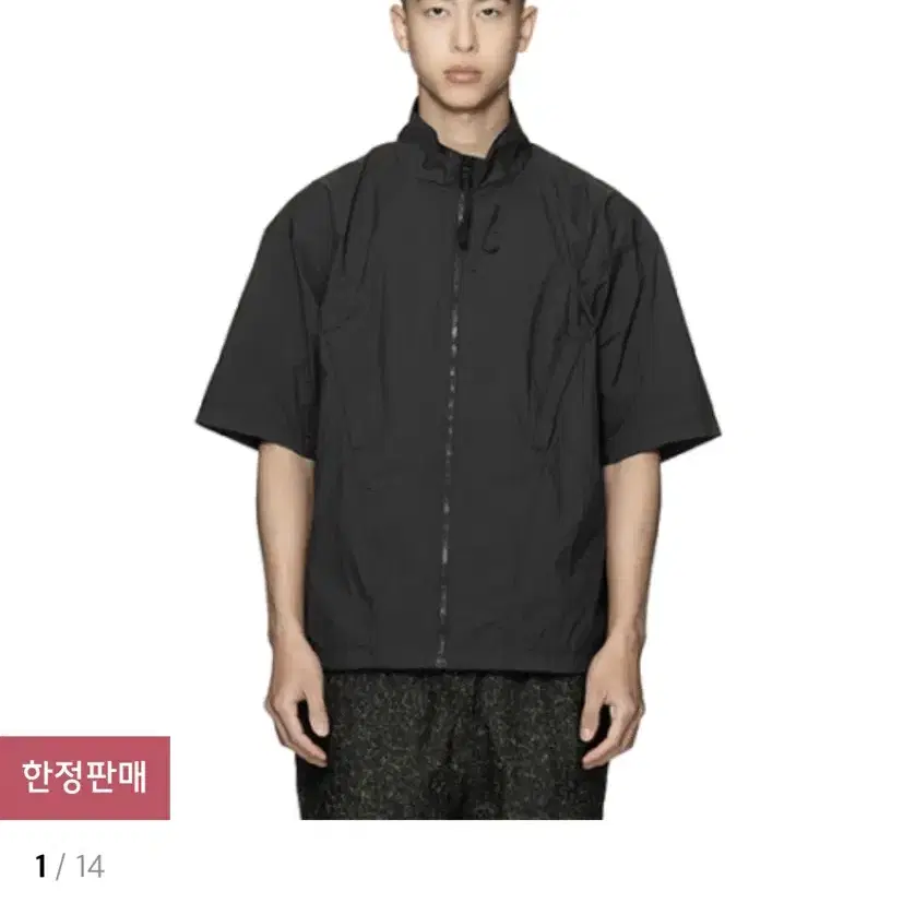 [L]프리커 ZIP UP HALF SHIRTS 반팔 바람막이