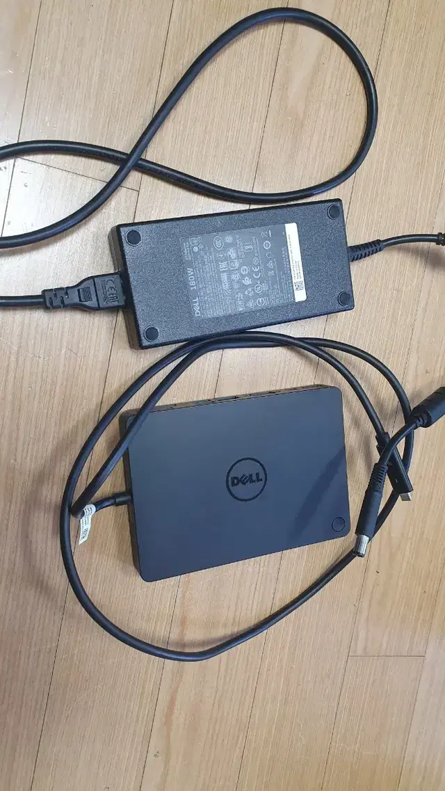 Dell 컴퓨터 노트북 도킹스테이션 WD15(K17A)+19.5v 9.2