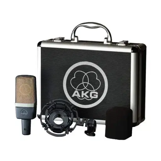 국내정품 AKG 스튜디오콘덴서 마이크 C214 유투브 딩고 녹음 레코딩