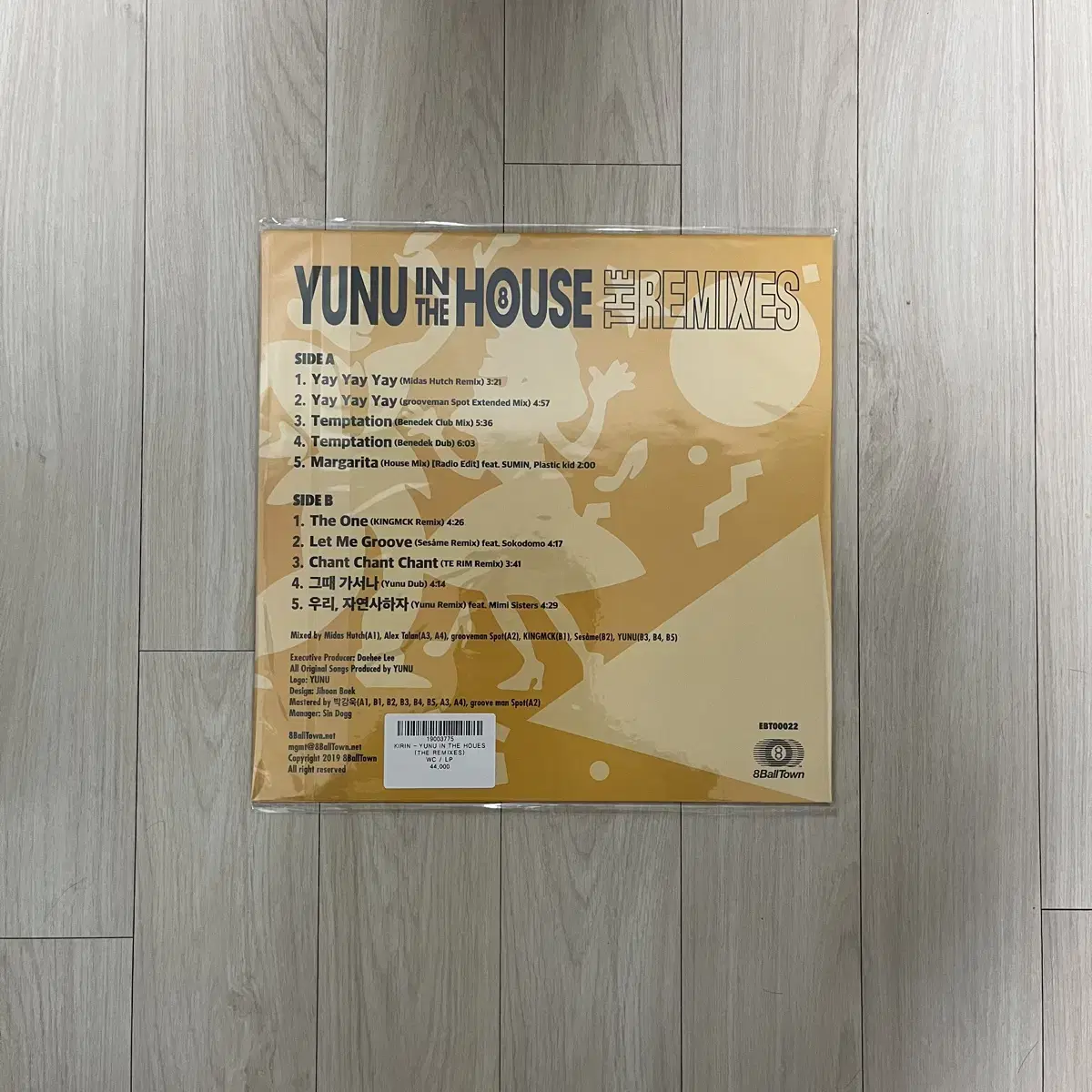 기린 Yunu In The House Remixes LP 팝니다