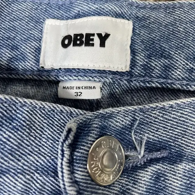 오베이 청바지 OBEY