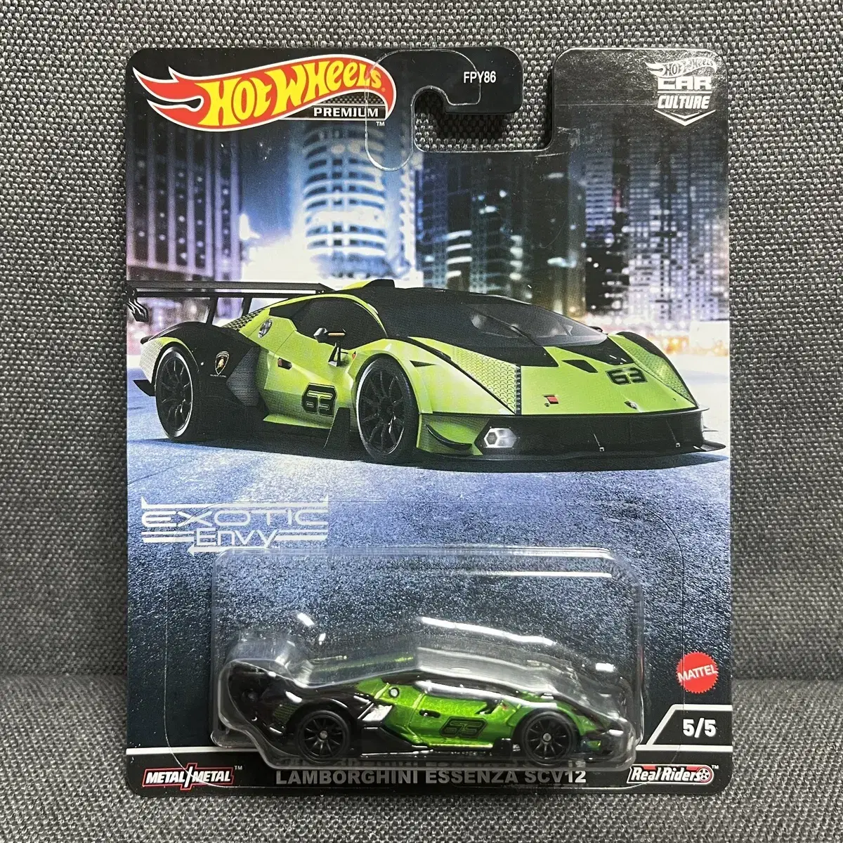 Hot Wheels Realrider Lamborghini Essenza SCV12