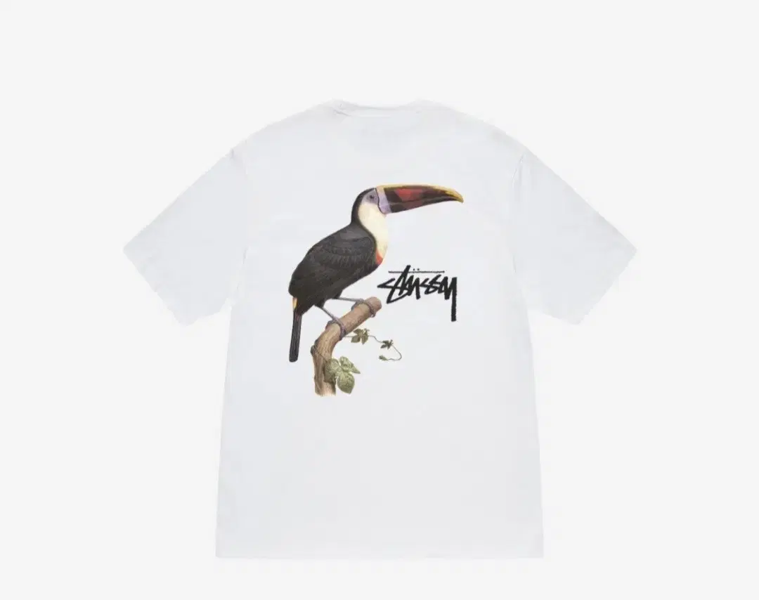 Stussy Tucan T-Shirt White L