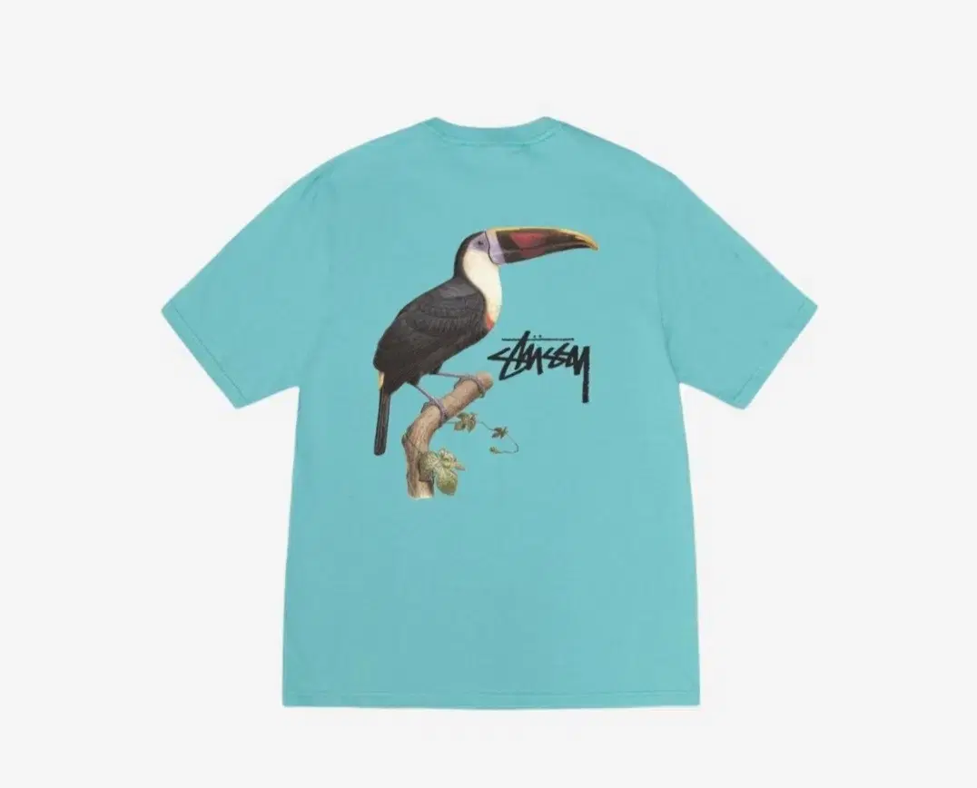 Stussy Tucan T-Shirt Ocean L