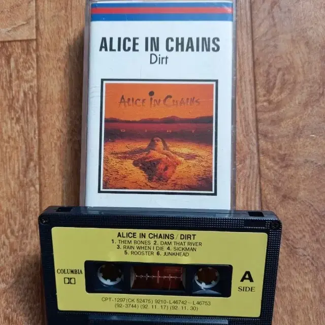 Alice in chains 카세트테이프