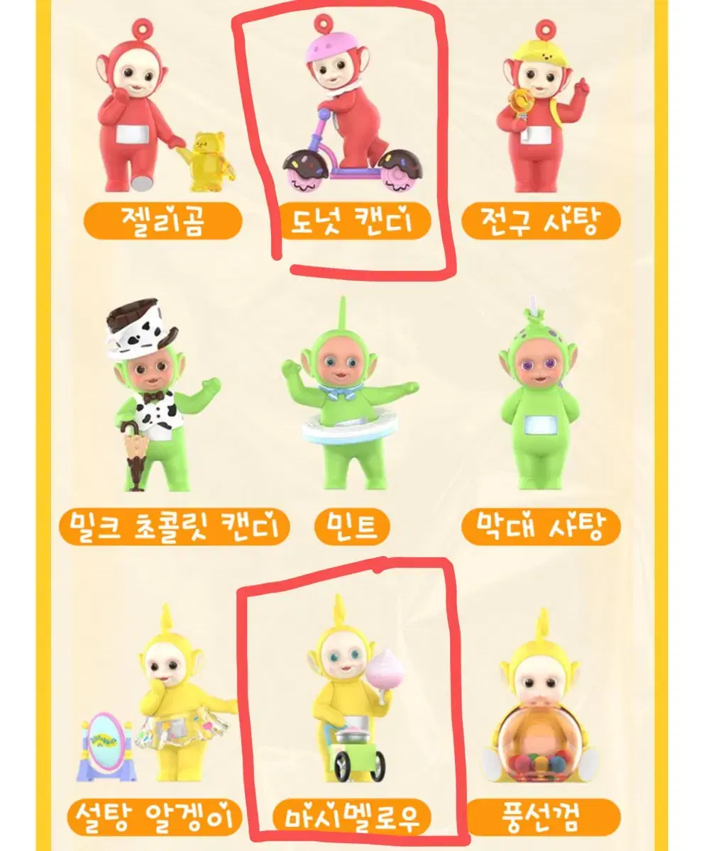 Pop Mart Fantasy Candy World Teletubbies (Nayeon, Po) bulk Sells