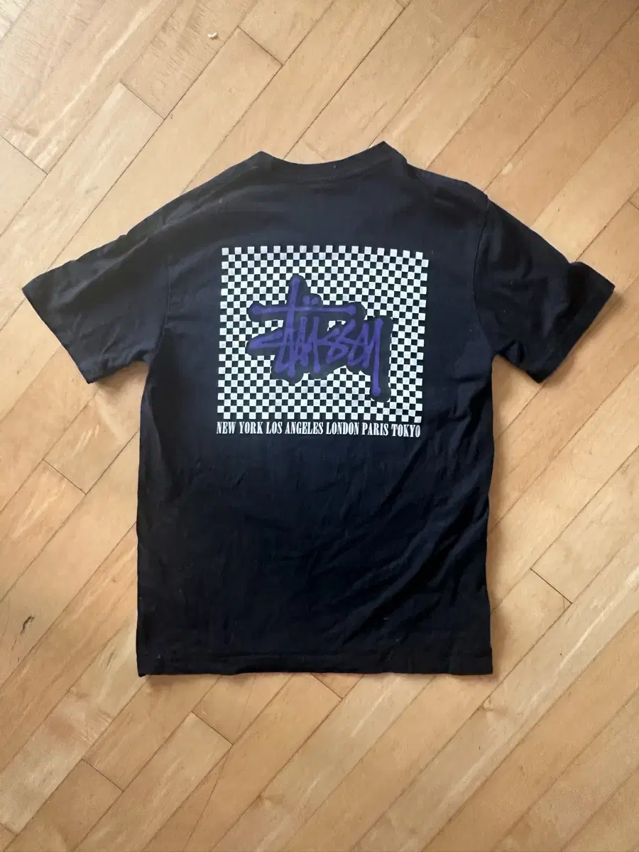 Stussy Checker T-Shirt Short Sleeve