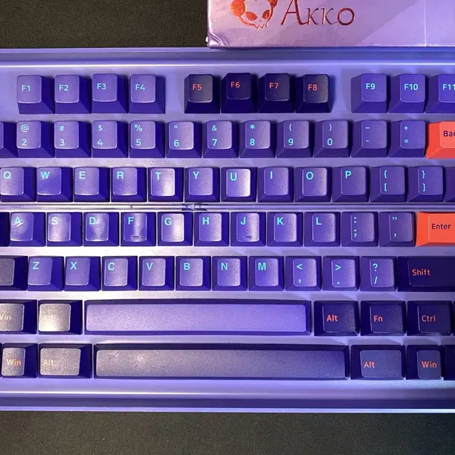 Akko Neon PBT 아코 네온 이중사출 체리프로파일 키캡