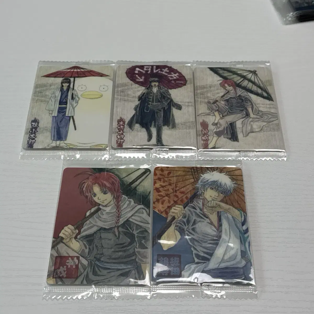 Gintama kard sealed in bulk