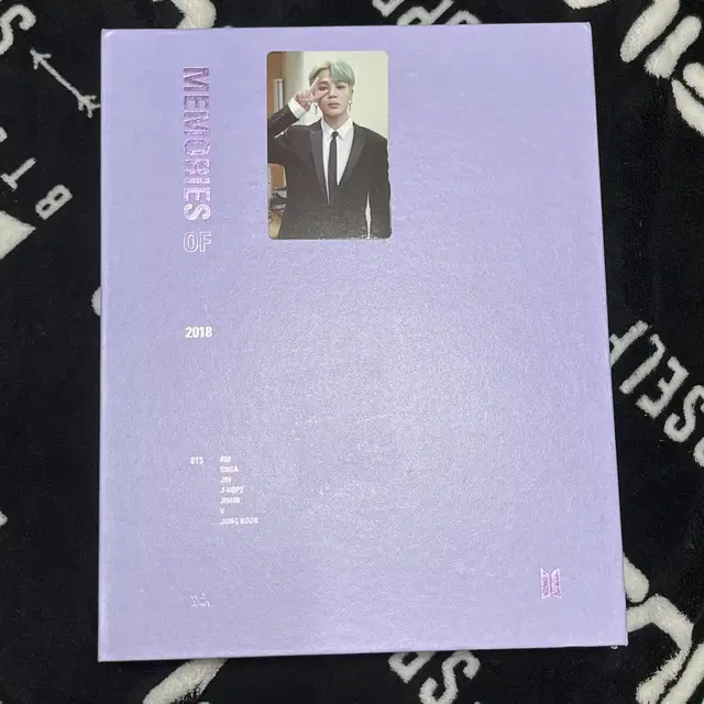 방탄 bts 메모리즈 2018 DVD 지민 포카 JIMIN POCA