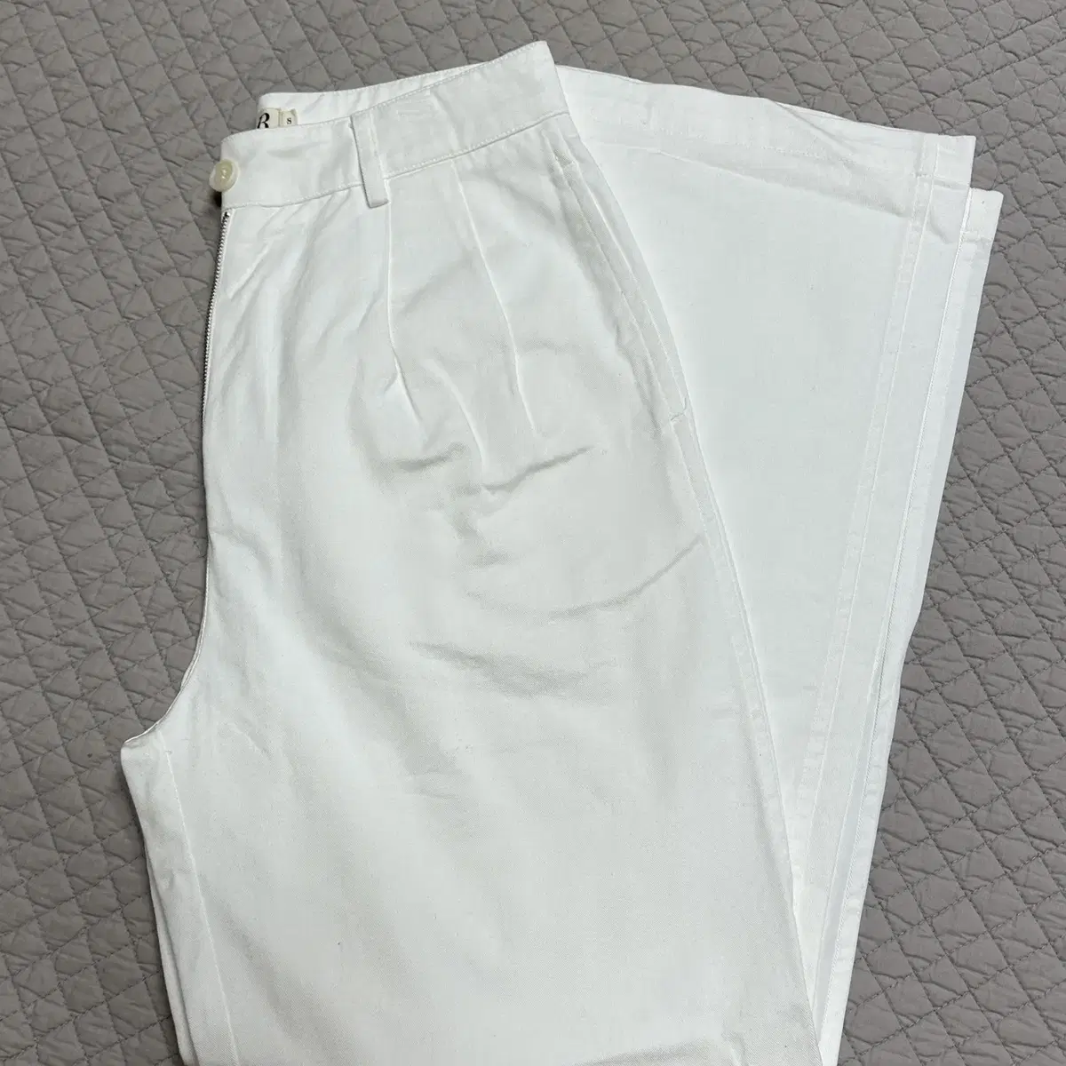 르바 코튼팬츠 Relaxed Cotton Pants Off White S