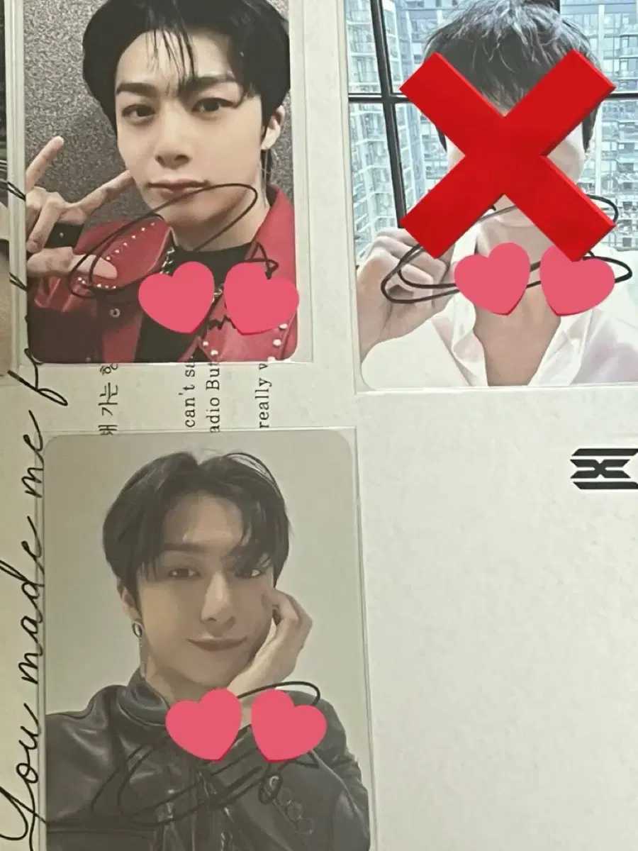 Monsta x hyungwon sign poca WTS