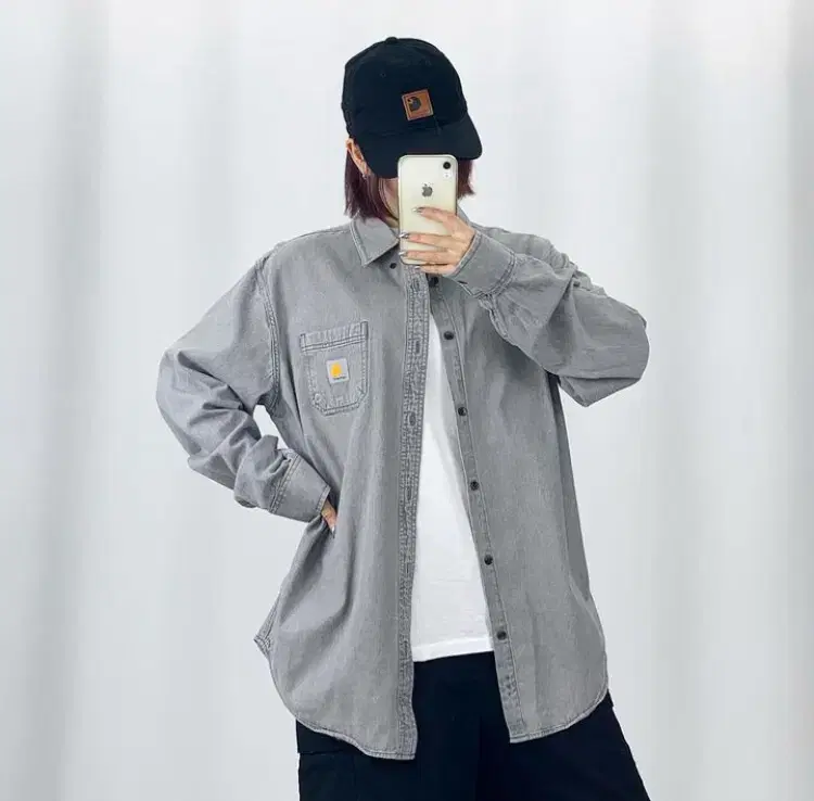 [XL]Calhart Gray Shirt CH5612