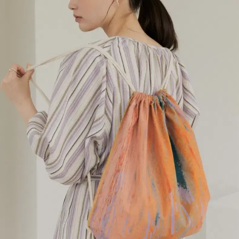 rysm orange river string bag 리즘 스트링백