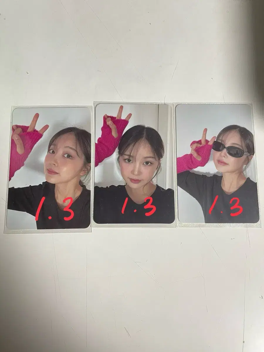 Minoi Noi Masu photocard 3 varieties