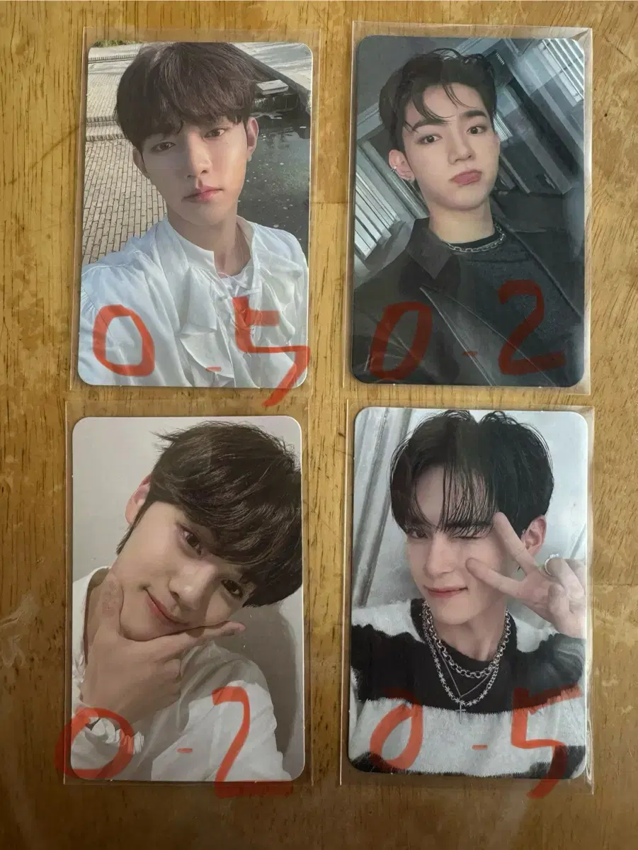 Zerobaseone InBloom kim gyuvin sung hanbin zhang hao Photocard