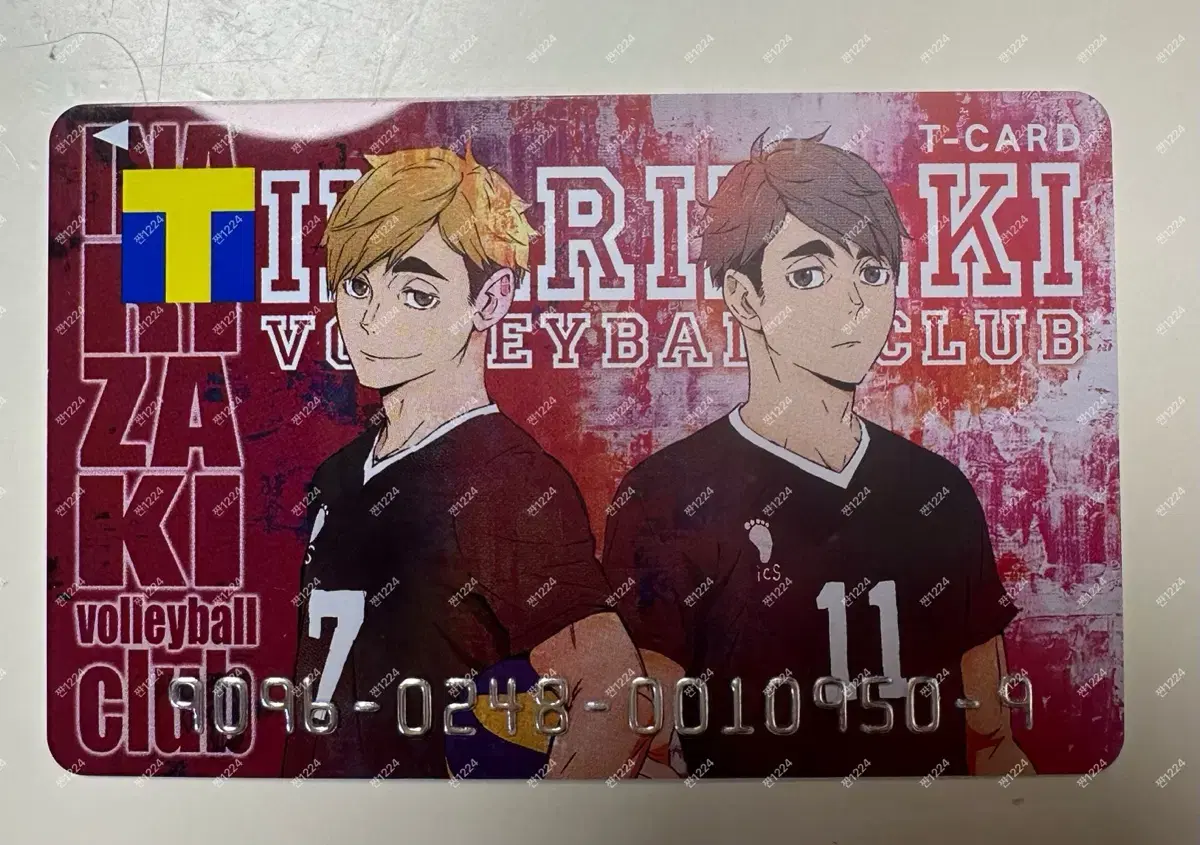 Haikyuu Japan Limited Edition Miya Twins Card