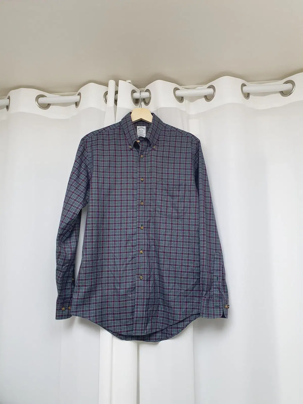 [S] Brooks Brothers new quality check shirt for sale.