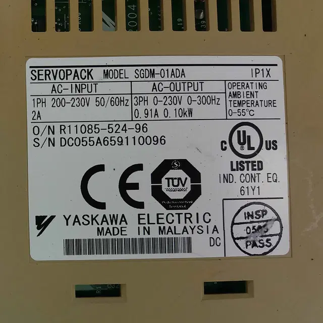 SERVOPACK SGDM-01ADA YASKAWA C224