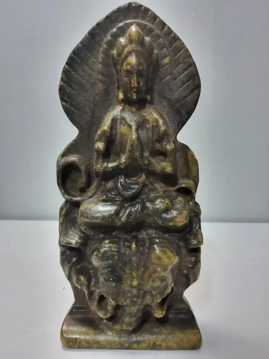 Private Collection Antique Natural Jade Buddha