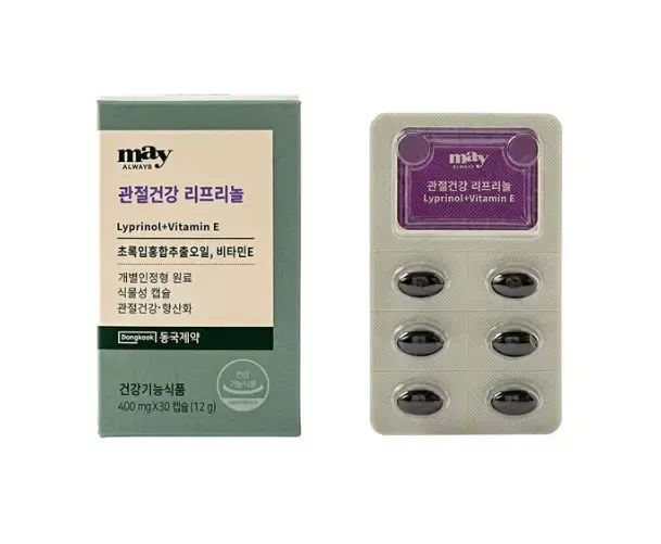 동국제약May Always 관절건강 리프리놀400mg x 30캡슐