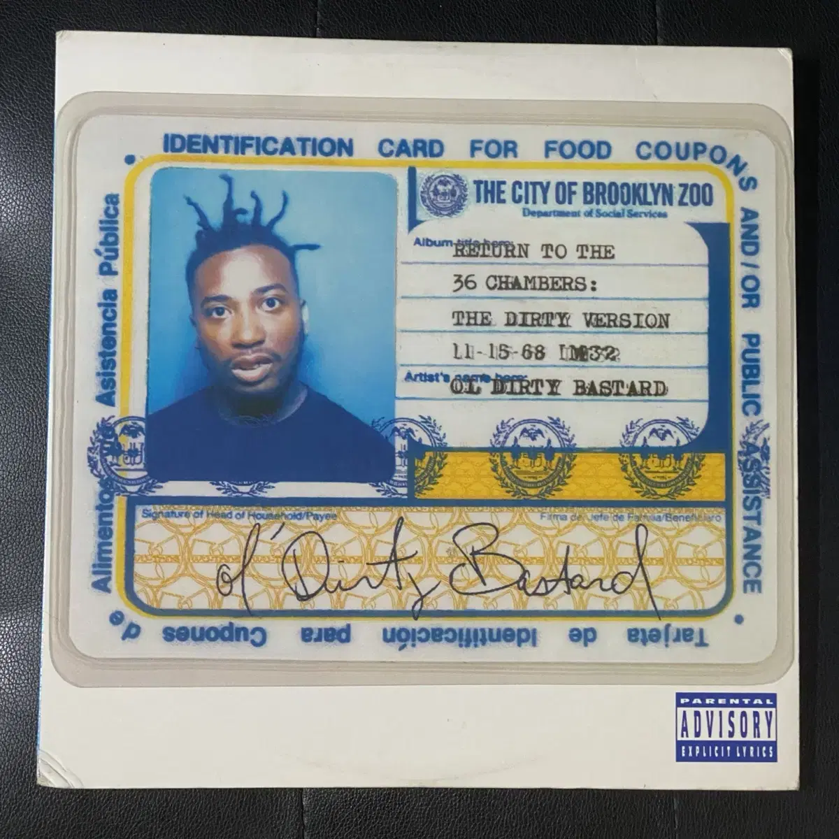 올 더리 바스타드 / 우탱 / Ol' Dirty Bastard Lp 레