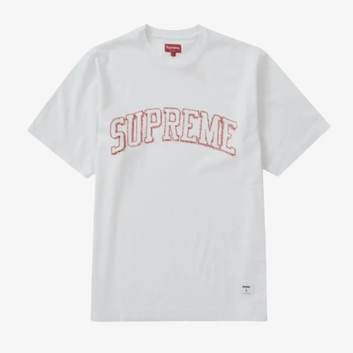 [NEW] Supreme Embroidery Stitching Short Sleeve Tee Stussy Human Made