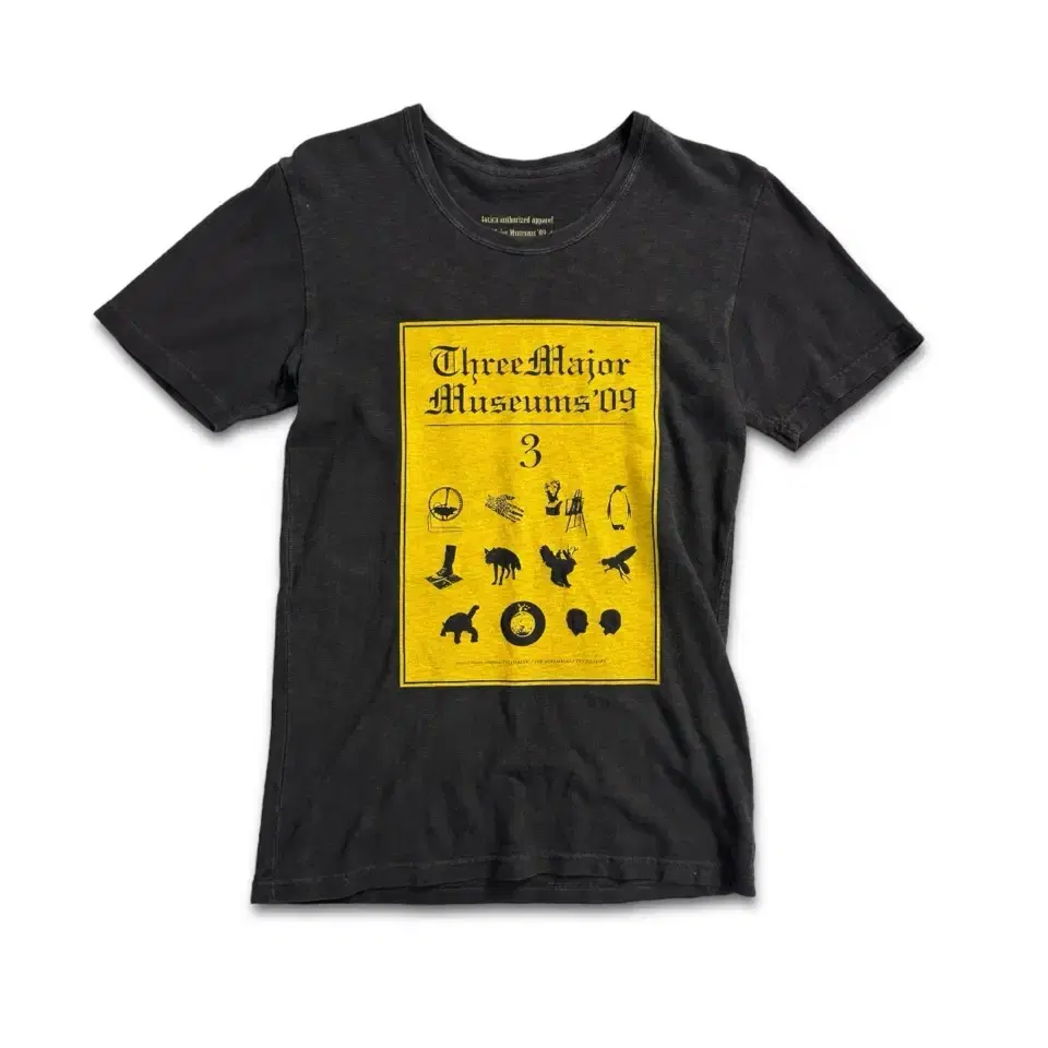 vintage three major museums 09 t-shirt