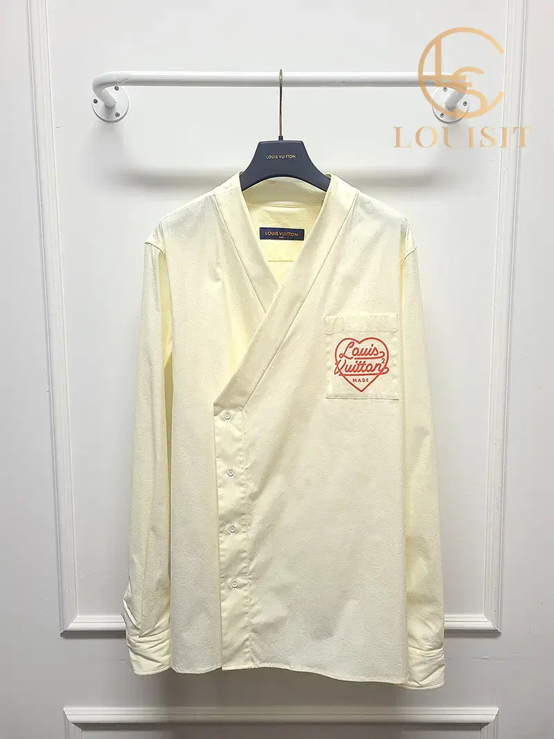 [L] Louis Vuitton X Nigo Hearts and Dragons Kimono Shirt Jacket