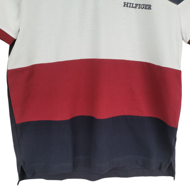 [L] Tommy Hilfiger 타미힐피거 블록 PK티셔츠 새상품