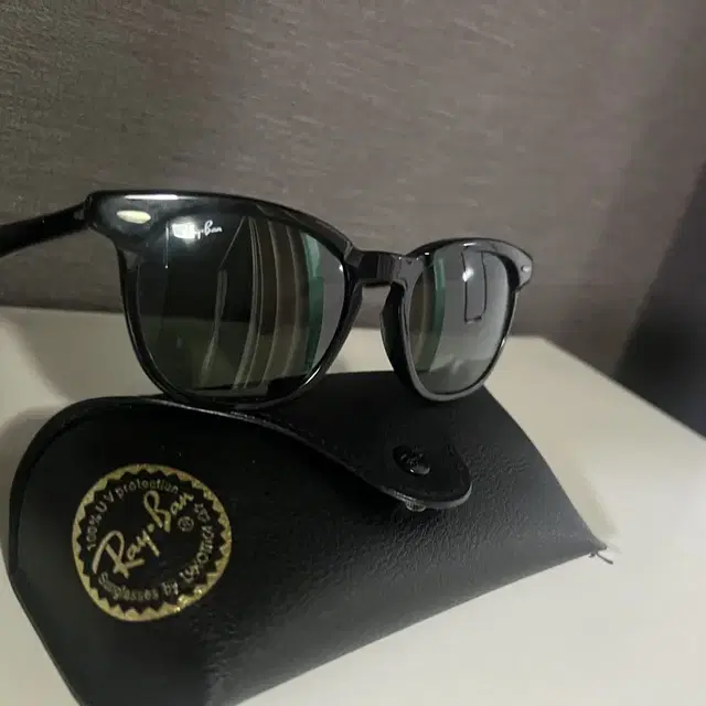 레이벤 RAYBAN 0RB2298F HAWKEYE 901/31 뿔테 블랙