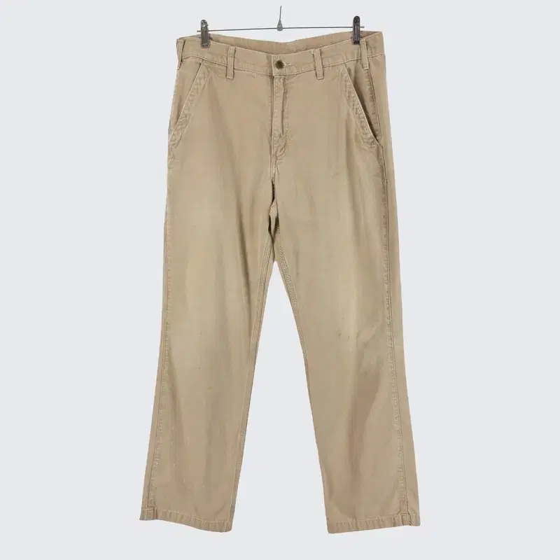 [Calhart's] Cotton Solid Workwear Pants Trouser Wash (Men's 34")