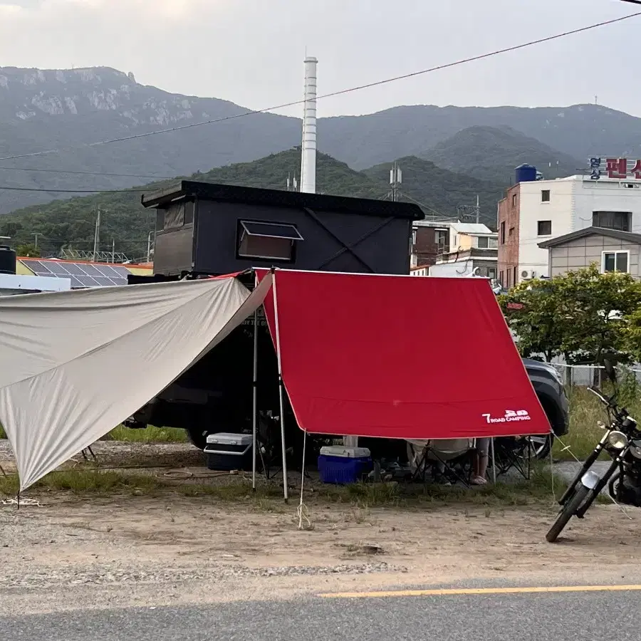 렉스턴 캠핑 캠퍼 판매합니당