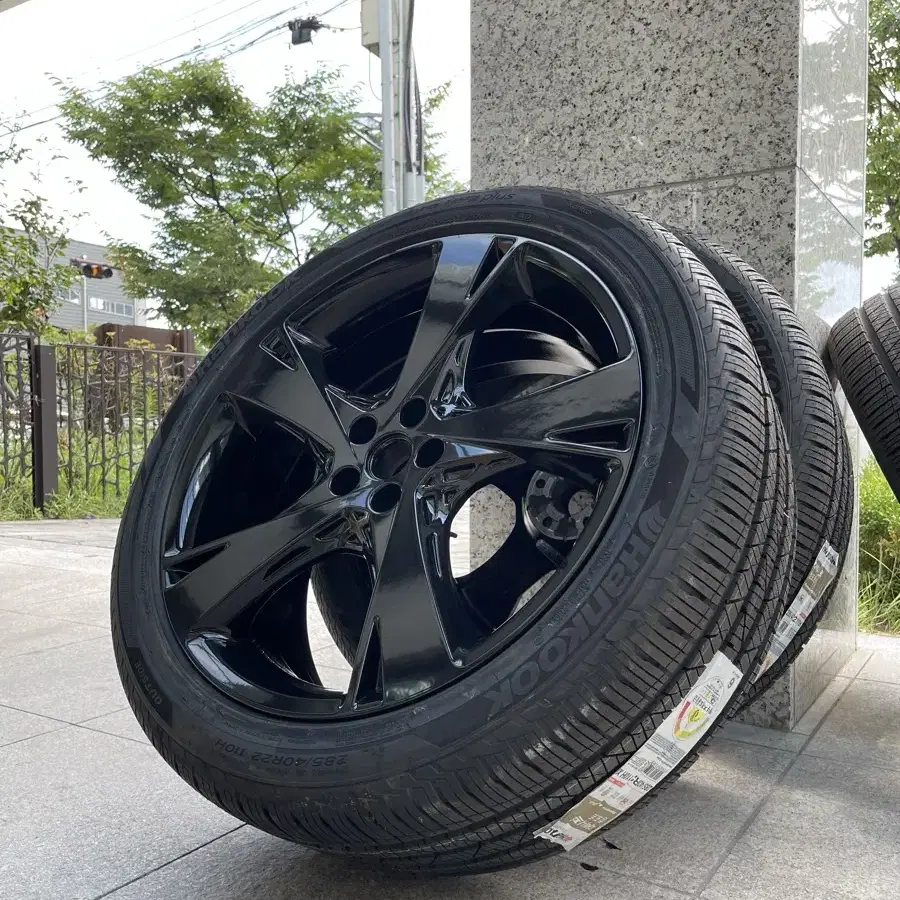 GV80 . 22인치 휠 . 한국타이어 285/40R22(금액 대폭인하)