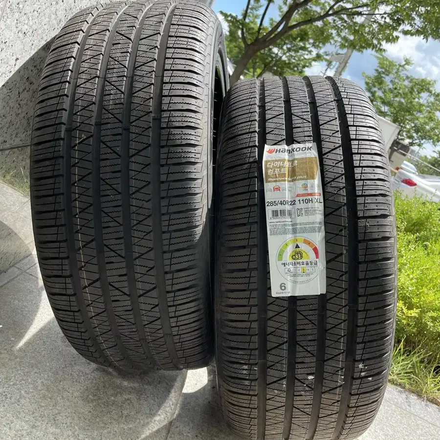 GV80 . 22인치 휠 . 한국타이어 285/40R22(금액 대폭인하)