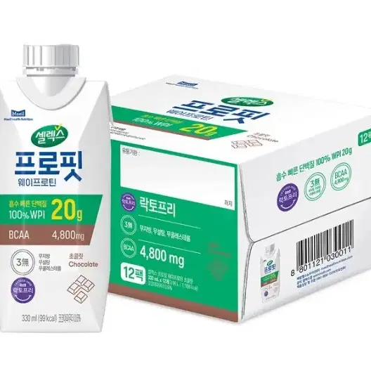 셀렉스 프로핏 웨이프로틴 드링크330ml x 12팩