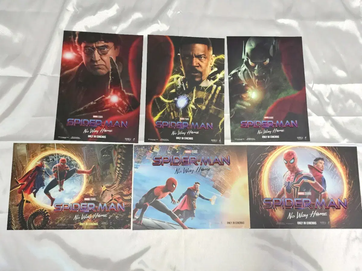 [Bulk] Marvel Spider-Man No Way Home Mini poster Megabox Hero Movie