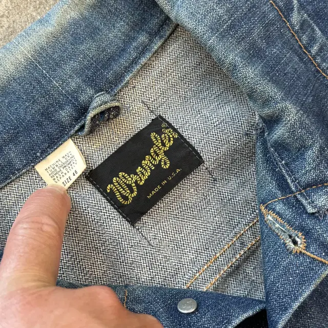 80s Wrangler Denim Jacket (L, 105-108)