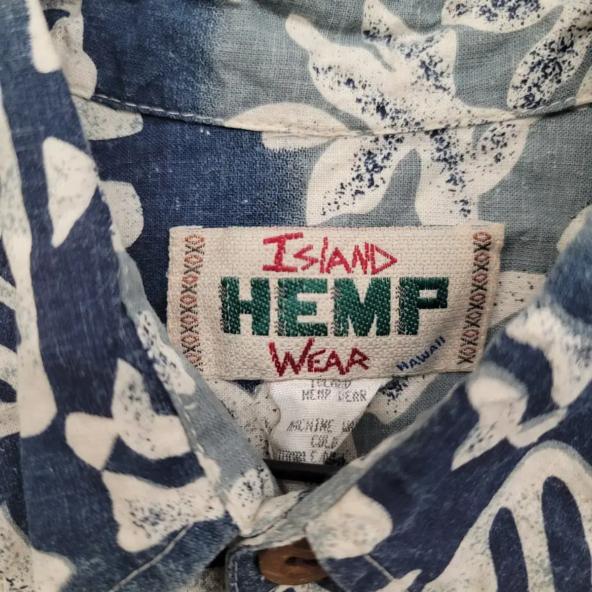 [100/L] ISLAND HEMP 하와이안 셔츠