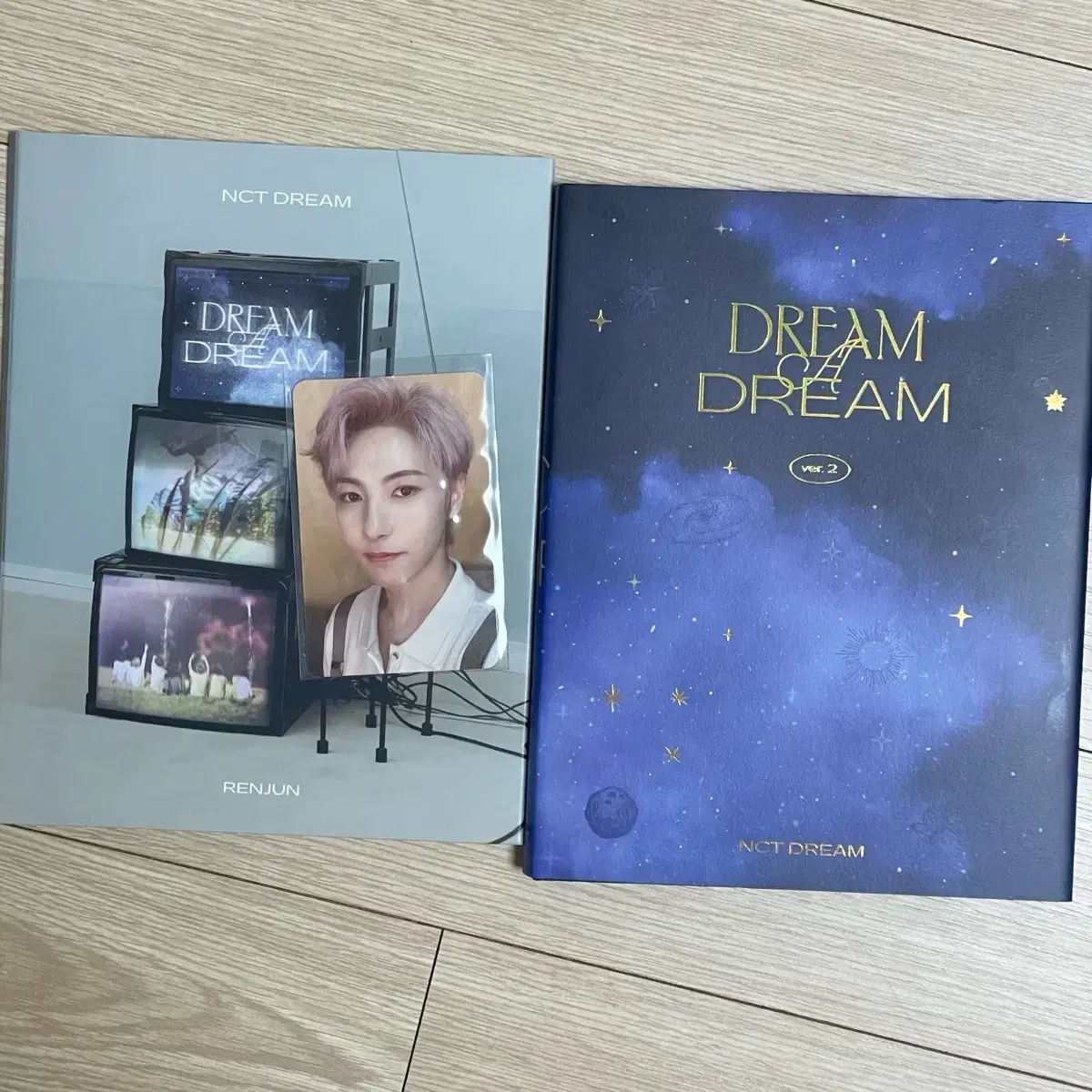 NCT Dream renjun Dream a Dream ver.2 photobook Postcard Book photocard WTS