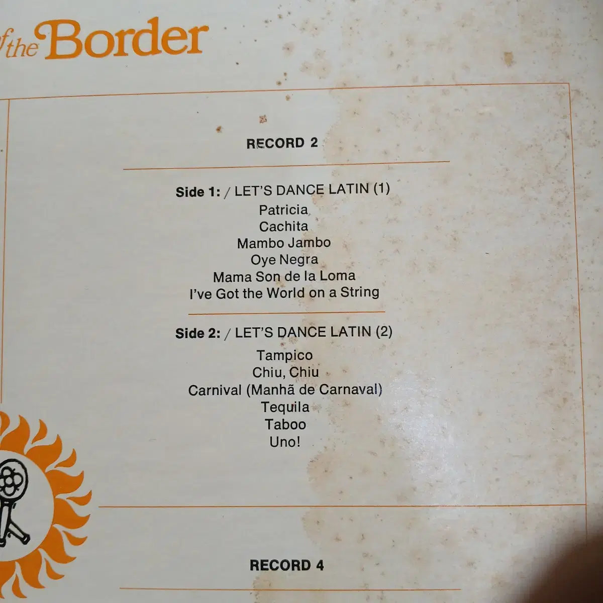 Lp중고 South of the Border 4Lp Box set 음반