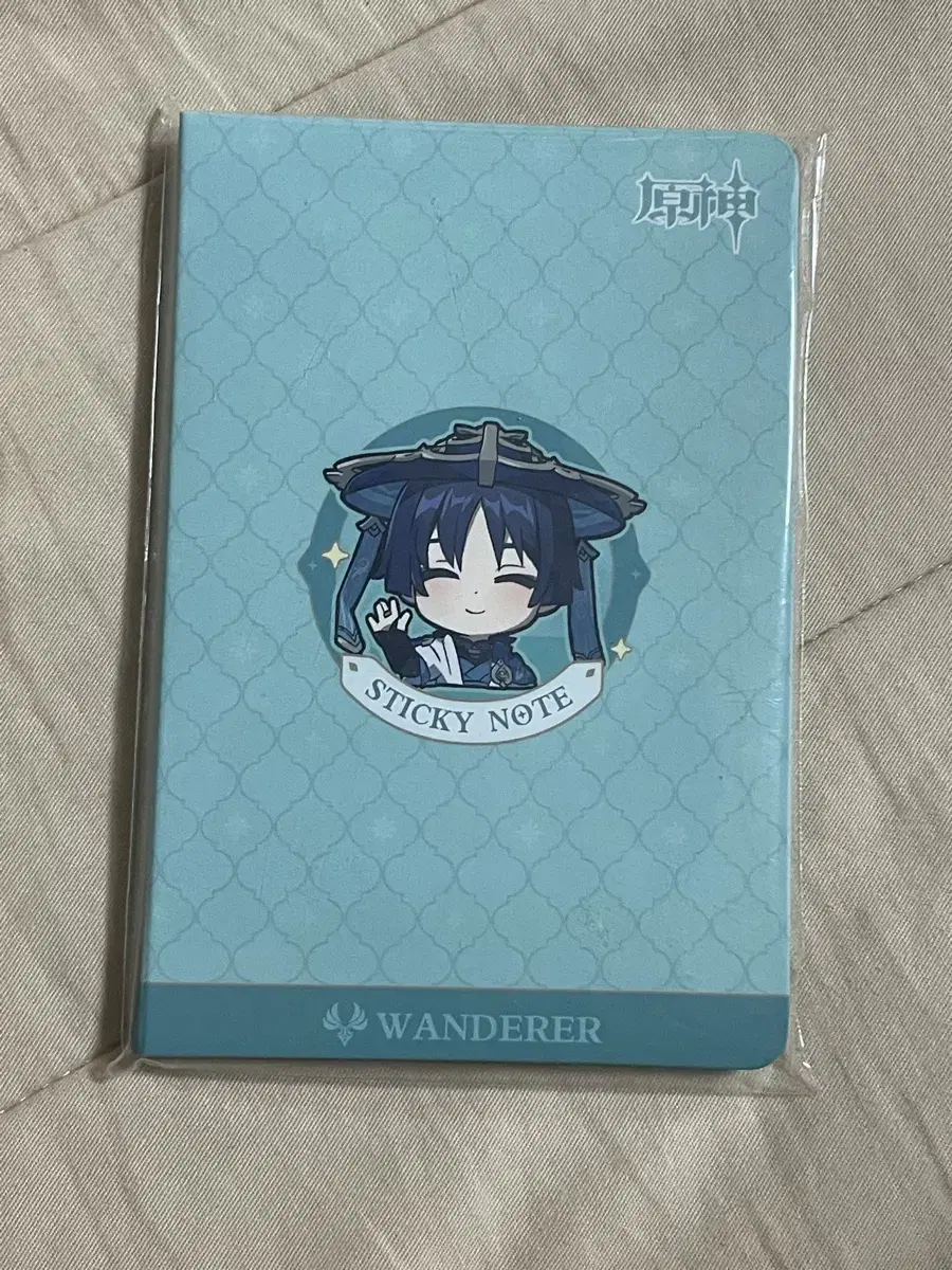 Genshin Impact Wanderer Sumer Series Emote Package Notepad (unsealed)